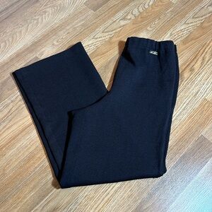 St. John Sport Essentials By Marie Gray, casual solid dark brown pants. Size S.